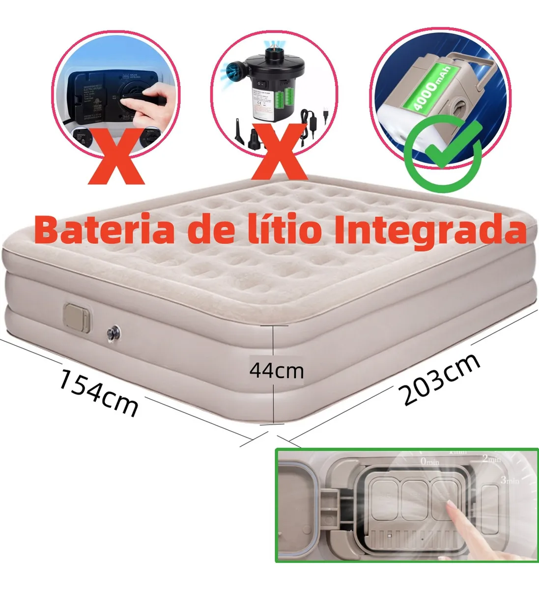Colchão Inflável Joyfox Premium
